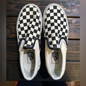 Vans Checkered Platform